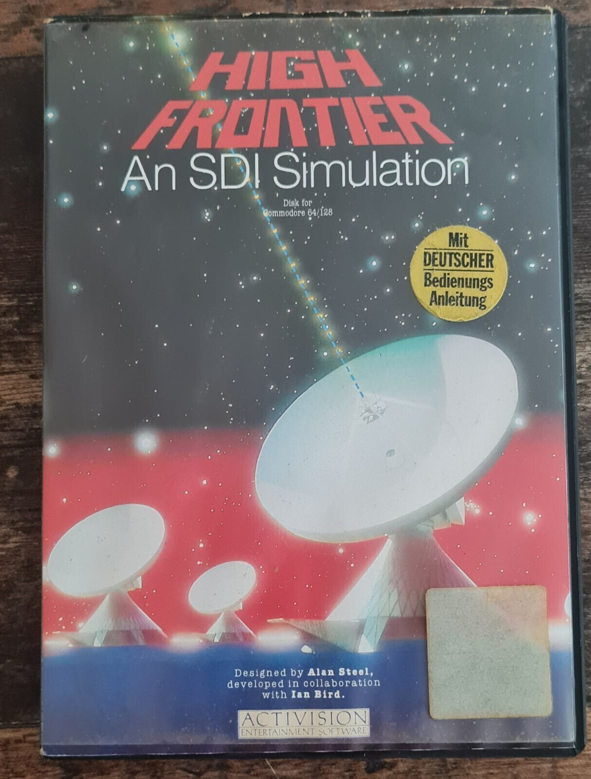 High Frontier - An SDI Simulation  - Commodore 64 / C64 / 128 / Diskette