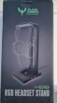 Blade Hawks HS18 RGB LED Headset Stand - Sony Playstation / XBOX / PC