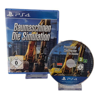 Baumaschinen Die Simulation  - Sony Playstation 4 / PS4