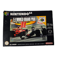 F-1 World Grand Prix II  - Nintendo 64 - N64 - Mit OVP !
