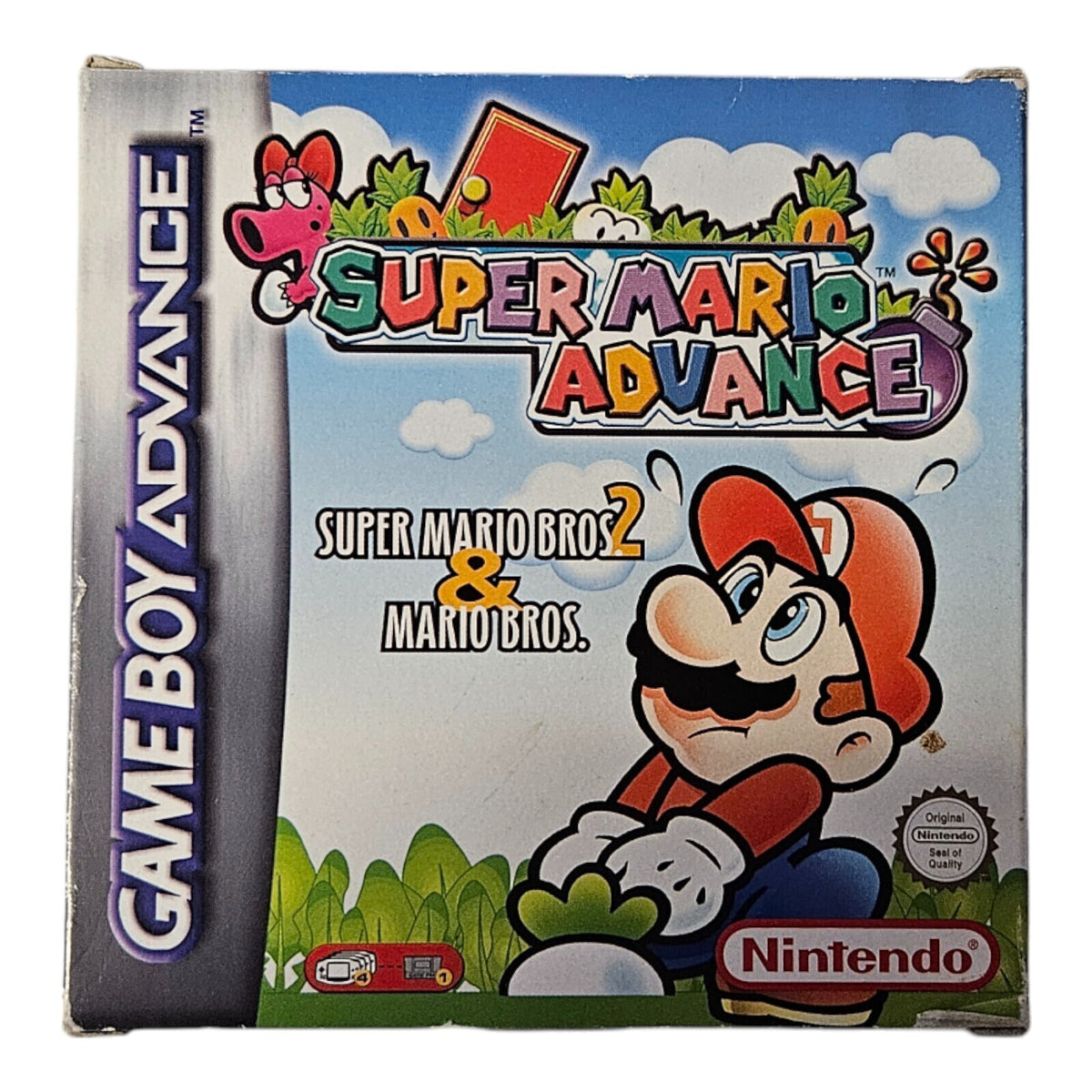 Super Mario Advance - Mario Bros. + Super Mario Bros.2  - Gameboy Advance- GBA