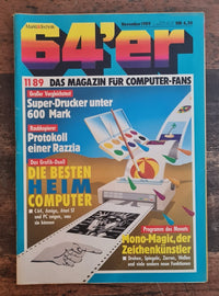 64ér - 11/89 - Mit Disketten - Commodore 64