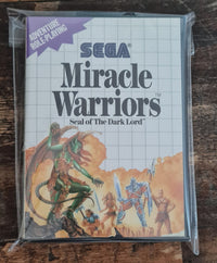 Miracle Warriors - Seal of the Dark Lord - Sega Master System