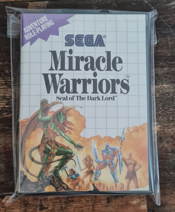 Miracle Warriors - Seal of the Dark Lord - Sega Master System