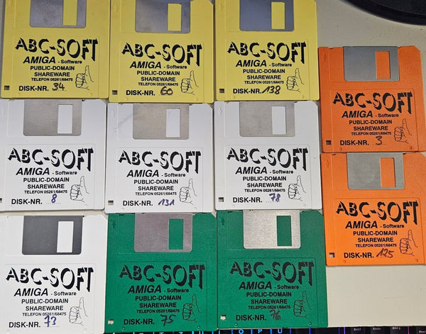 ABC Software Paket   - Commodore Amiga - Nur Diskette