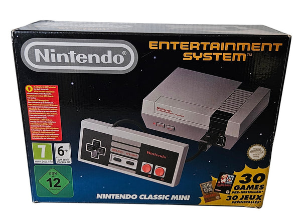 Nintendo NES Mini - Nintendo Classic Mini - 30 Games - OVP