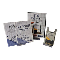 F-16 Fighter  - Sega Master System - Sega Card