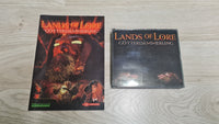 Lands of Lore - Götterdämmerung Spiel + Löungsbuch - PC - MS DOS - Windows -Big