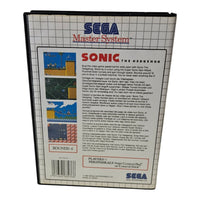 Sonic the Hedgehog  - Sega Master Sytem