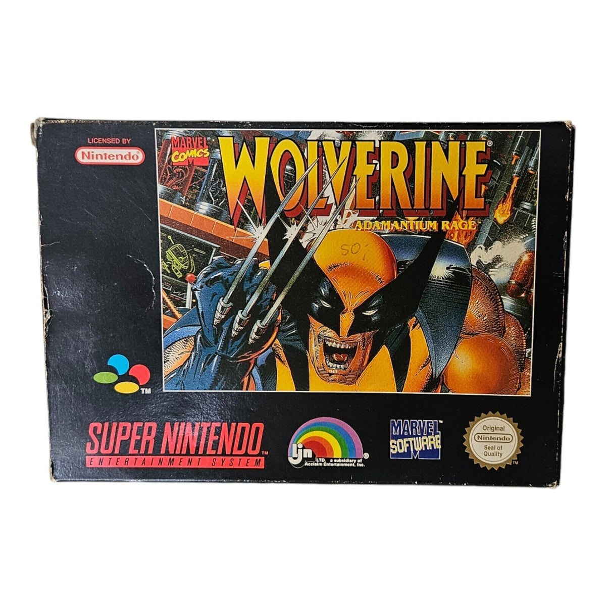 Wolverine - Adamantium Rage  - Super Nintendo - SNES - OVP