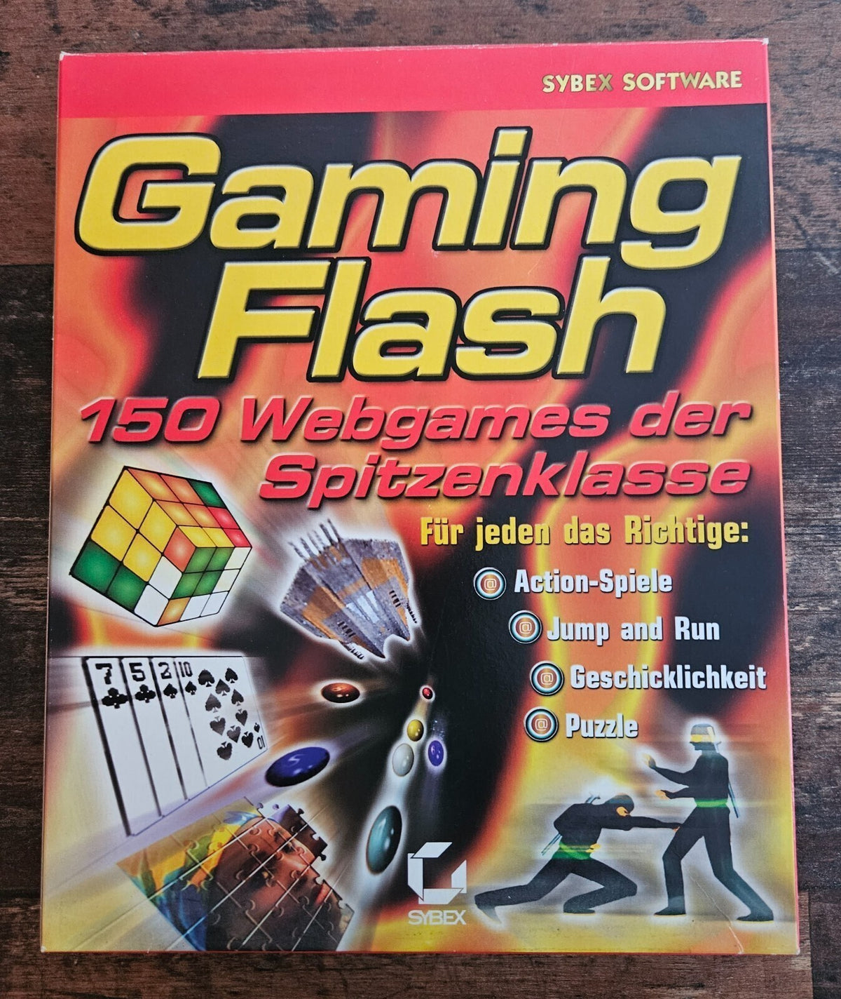 Gaming Flash - 150 Web Spiele   - PC -  Windows - DVD