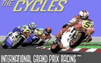 The Cycles  - Commodore 64/128 / C64 - C128 - Diskette