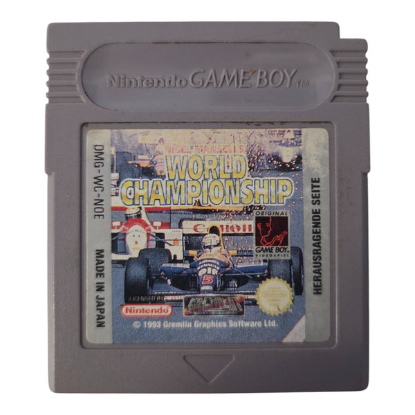 Nigel Mansells World Championship - Nintendo Game Boy / GB