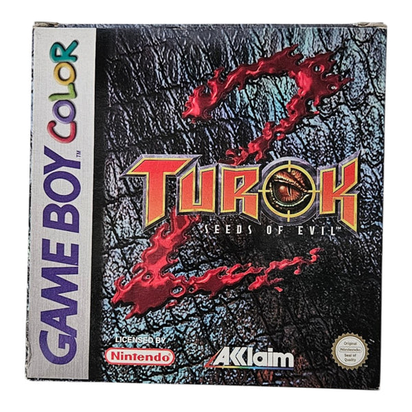 Turok 2 Seeds of Evil - Nintendo Game Boy Color / GBC - OVP