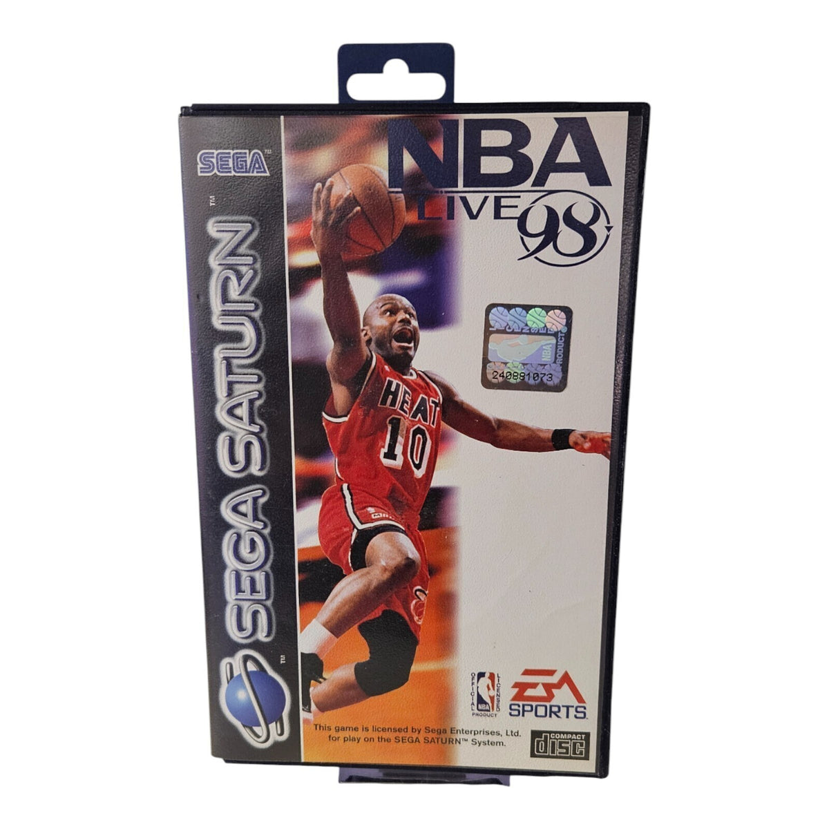 NBA Live 98 - Sega Saturn - PAL