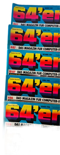 64ér Zeitschriften Sammlung - 1986/87/88 + Sonderausgaben - 27 Zeitschriften