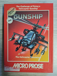 GUNSHIP - Commodore 64 - Diskette