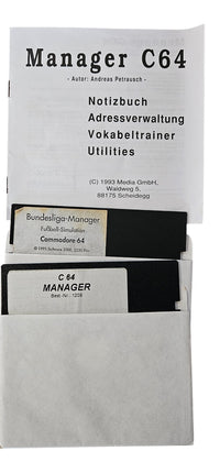 Bundesliga Manager + C64 Manager - Commodore 64/128 / C64 - C128