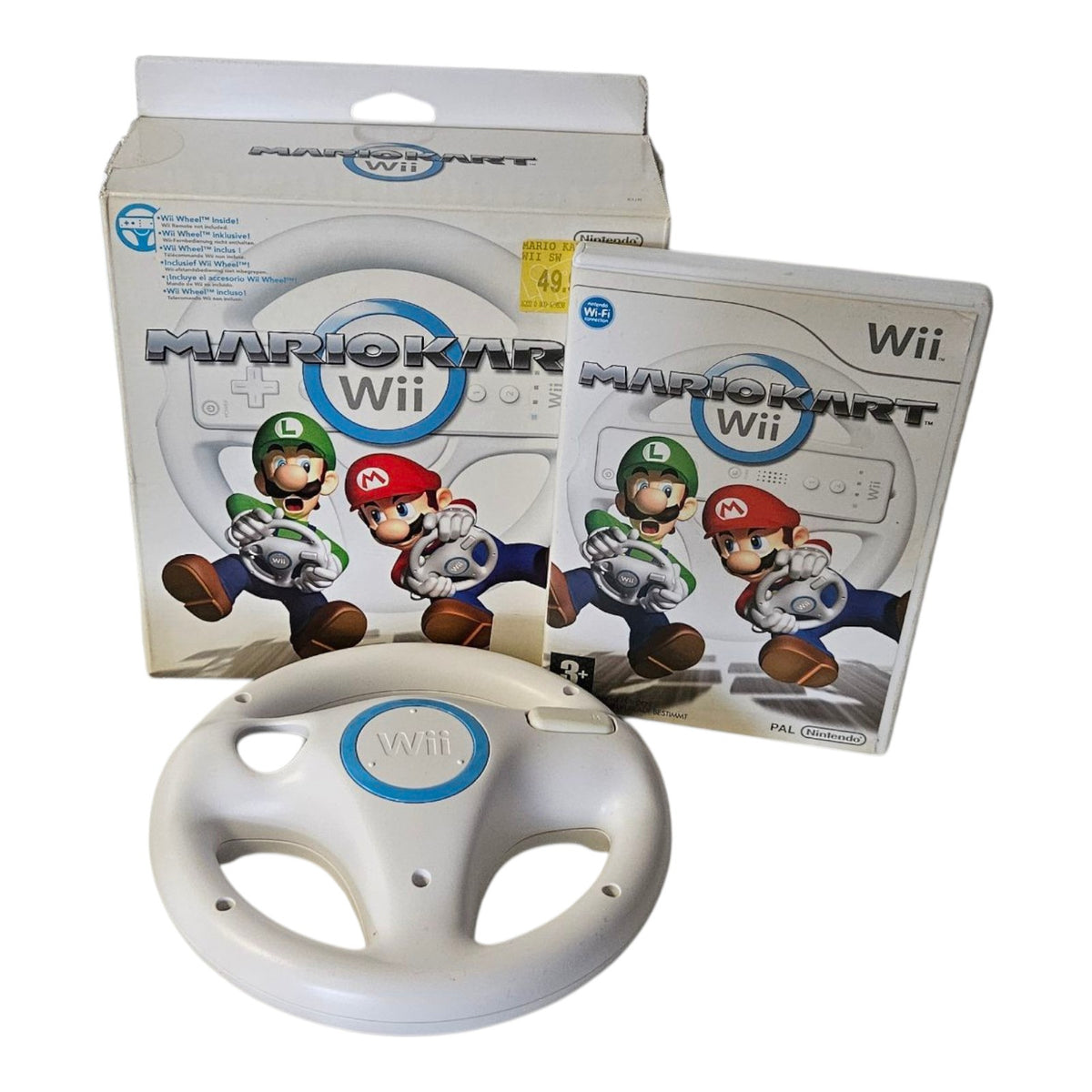 Mariokart mit Lenkrad - Nintendo WII - OVP