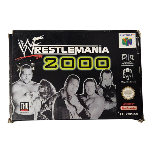 WWF Wrestlemania 2000 - Nintendo 64 - N64 - OVP