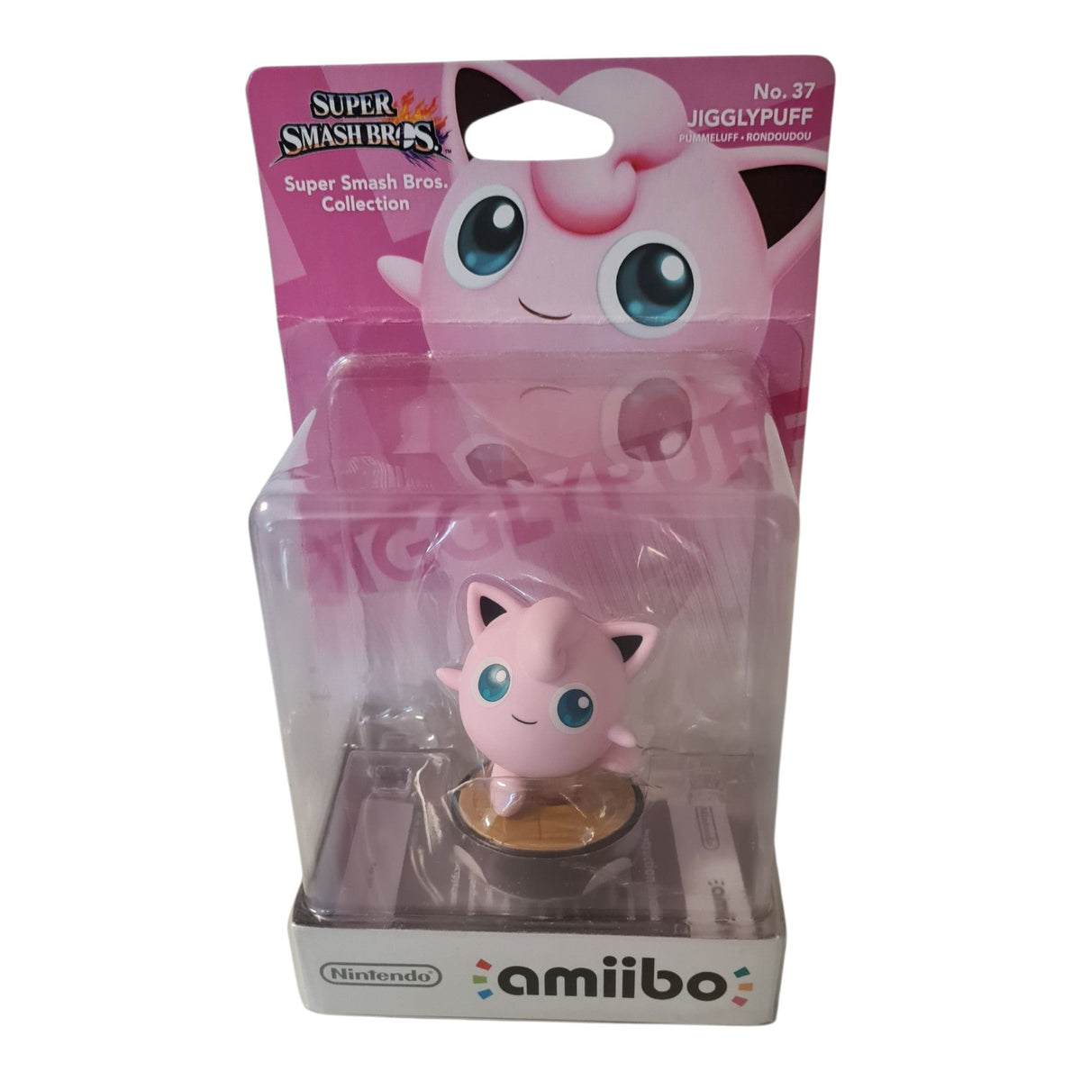 Nintendo Amiibo - Super Smash Bros. - No.37 - Jigglypuff
