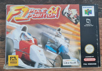 F-1 Pole Position 64  - Nintendo 64 - N64 - Mit OVP !
