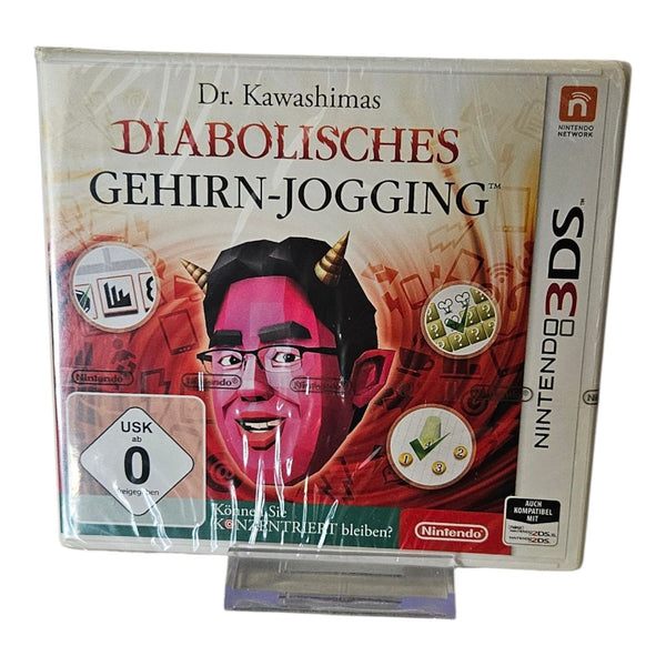 Dr.Kawashimas Diabolisches Gehirn-Jogging - Nintendo 3DS - NEU - Sealed
