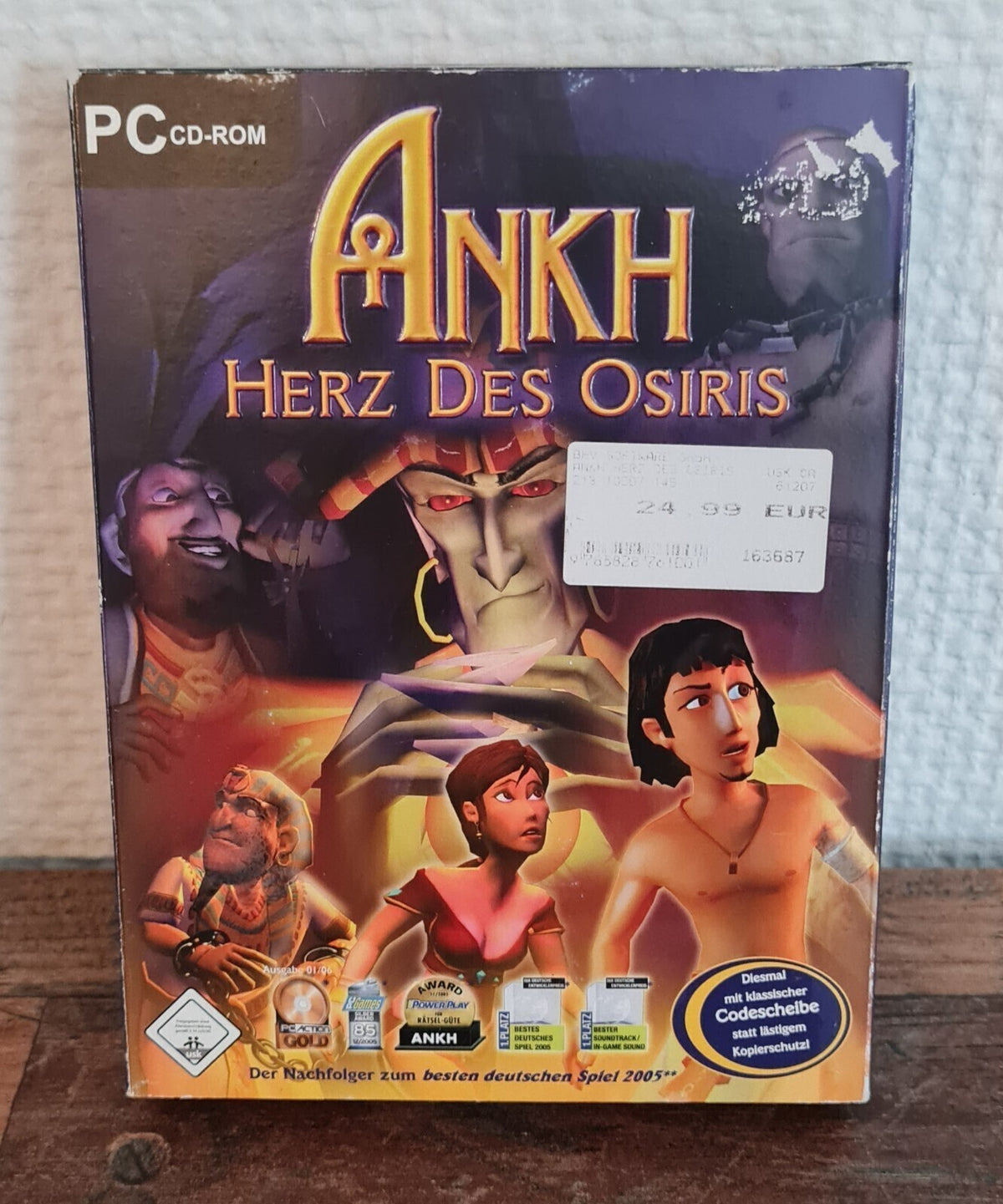 ANKH - Herz des Osiris  - PC - WIN XP -  Big Box -