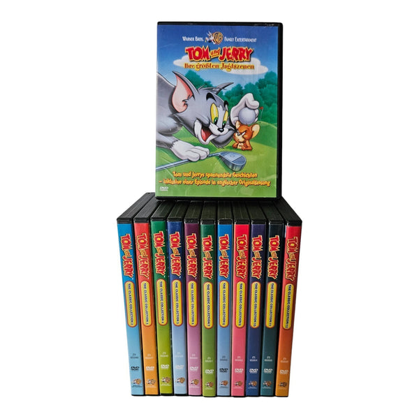 Tom & Jerry Collection Teil 2 bis 12 + Ihr grössten Jagdszenen / DVD