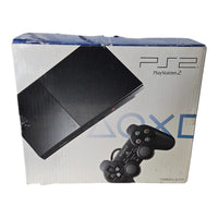Playstation 2 Konsole / Black / Slim / Controller  + Memorycard - OVP
