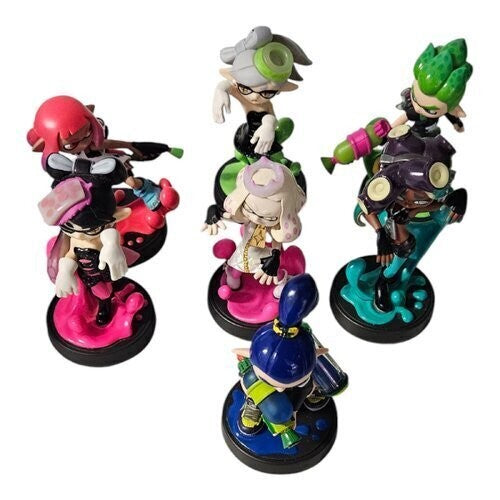 Nintendo  Amiibo Figuren Splatoon - 7 Stück