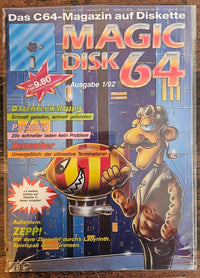Magic Disk 64 - #1/92 - Mit Diskette - Commodore 64