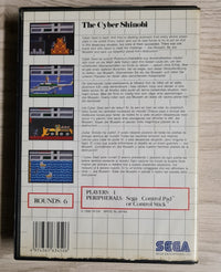 The Cyber Shinobi- Sega Master System