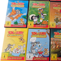 Tom & Jerry Collection Teil 1 bis 12 + Der Zauberring / DVD