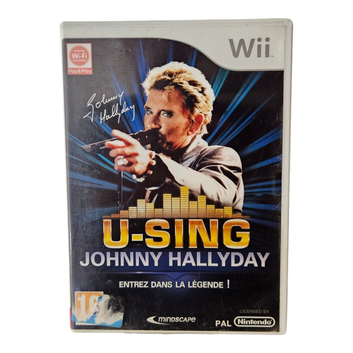U-Sing Johnny Hallyday   - Nintendo WII