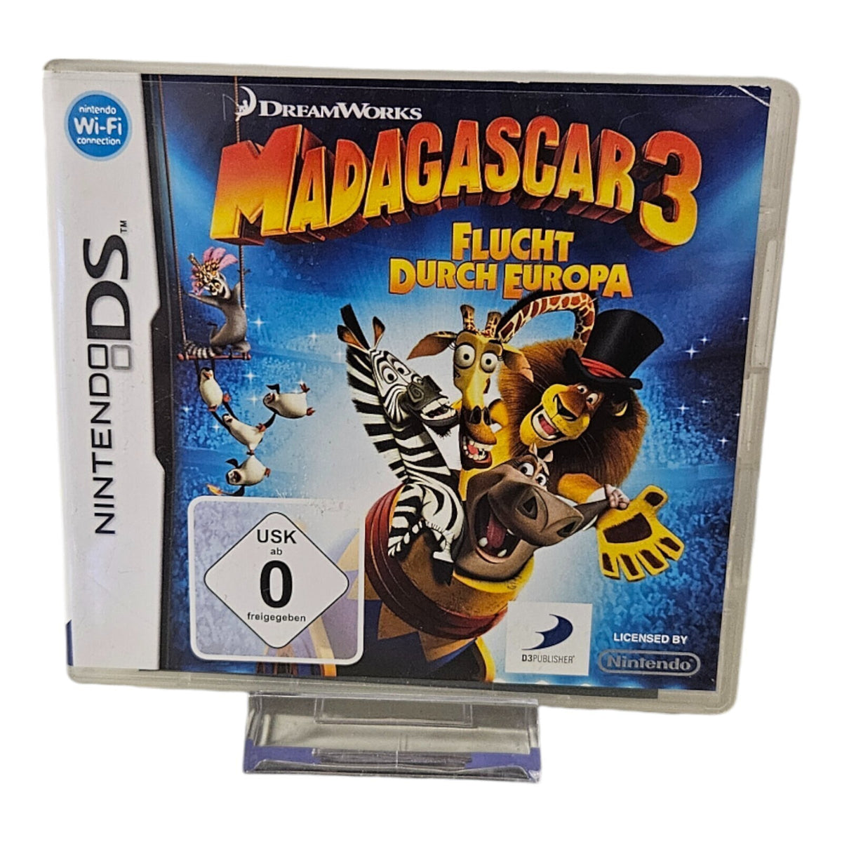 Madagascar 3 - Flucht durch Europa - Nintendo DS
