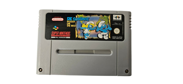 Die Schlümpfe - Reisen um die Welt - Super Nintendo
