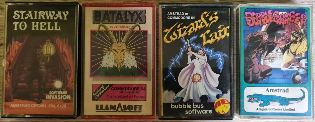 Commodore Tape Spielepaket #2  - Commodore 64 / 128 - Tape