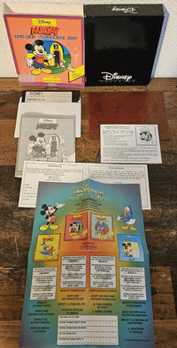 Disney Micky und der verrückte Zoo - Commodore 64/128 - Diskettte