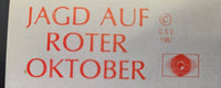 Jagd auf Roter Oktober - Commodore 64/128 / C64 - C128 - Nur Diskette