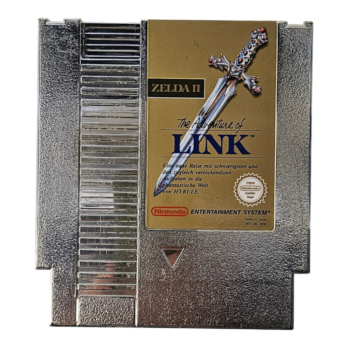 Zelda II - The Adventures of Link - Nintendo NES - Cartridge