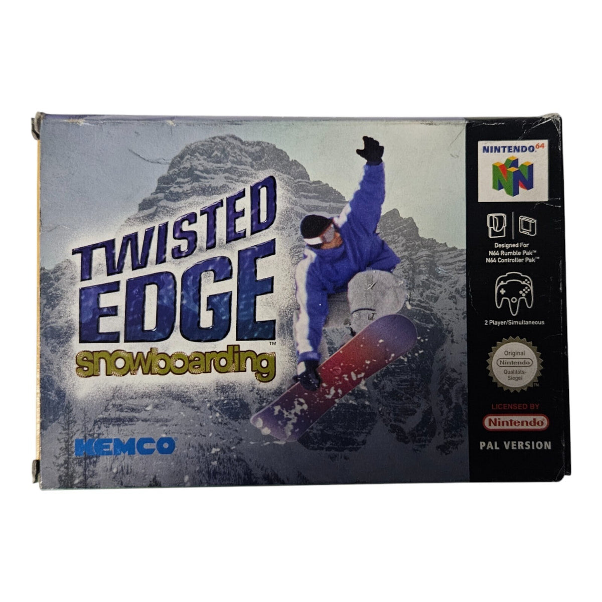 Twisted Edge Snowboarding  - Nintendo 64 - N64 - OVP
