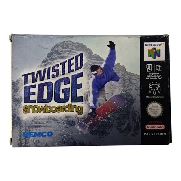 Twisted Edge Snowboarding  - Nintendo 64 - N64 - OVP