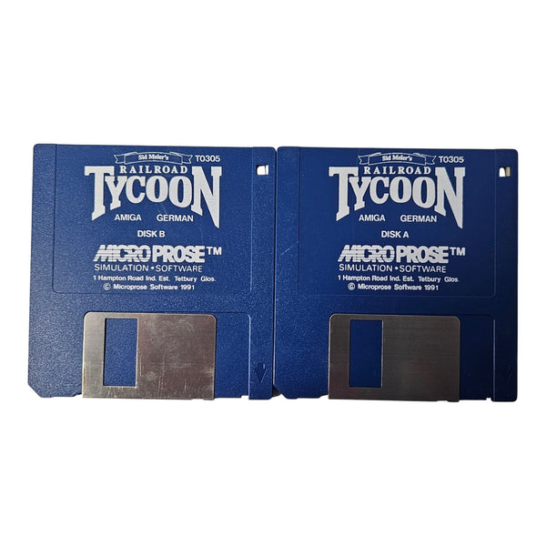 Railroad Tycoon - Commodore Amiga - Disketten