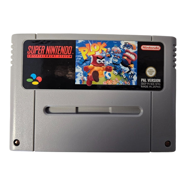 Plok - Super Nintendo - SNES