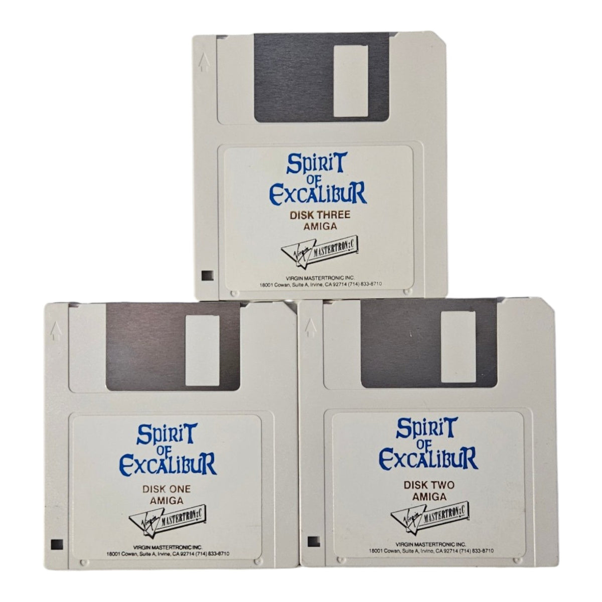 Spirit of Adventure - Commodore Amiga - Disketten