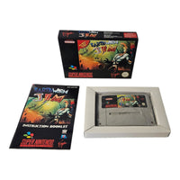 Earthworm Jim - Super Nintendo - SNES - OVP - CIB - TOP