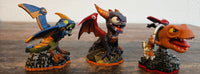 Spyro + Drobot Lightcore + Chopper Dino Might - Skylander -Nintendo  - PS - XBOX