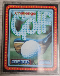 Challenge Golf - Commodore 64/128 Tape
