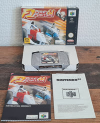 F-1 Pole Position 64  - Nintendo 64 - N64 - Mit OVP !